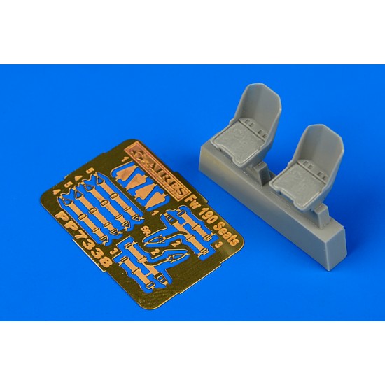 1/72 Focke-Wulf Fw 190 Seats for Eduard kit (Resin+PE)