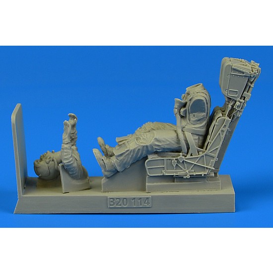 1/32 US Navy F/A-18A/C Pilot with Ejection Seat for Academy kits