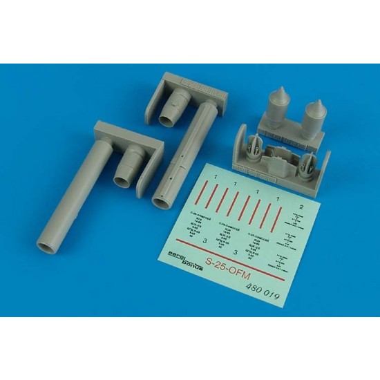 1/48 S-25-OFM Air-To-Ground Rocket