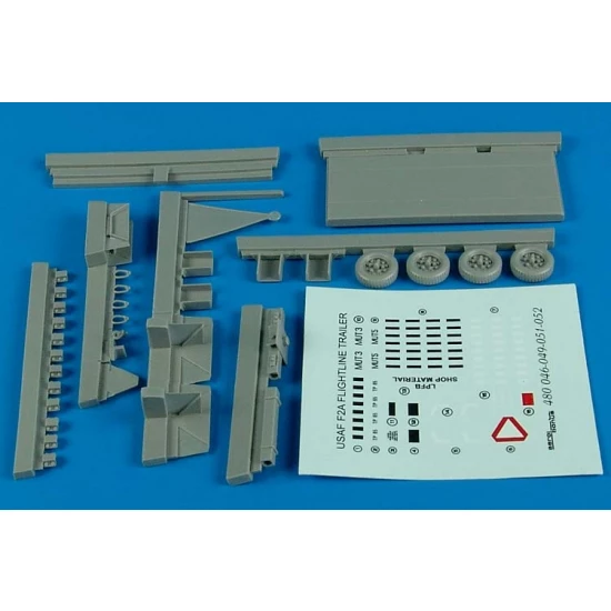 1/48 Flightline Trailer F-2A (Steel Platform)