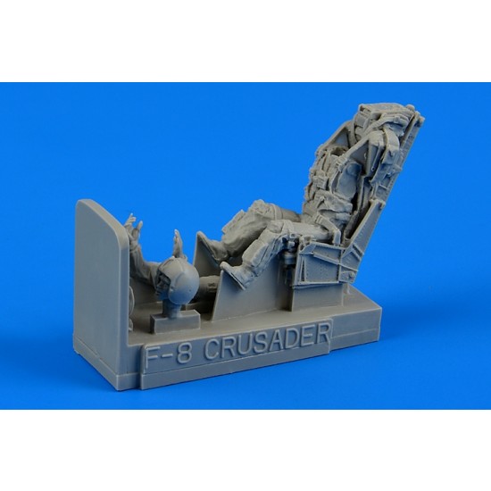 1/48 US Navy Fighter Pilot with Ejection Seat for Vought F-8E/H/J/K Crusader 