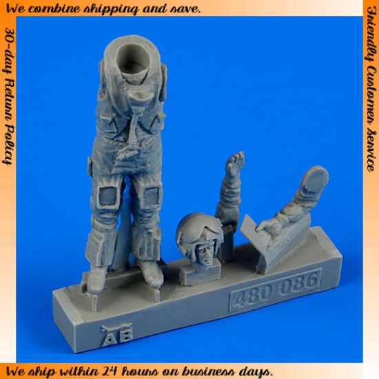1/48 British Sea Harrier Pilot, Falklands War 1982