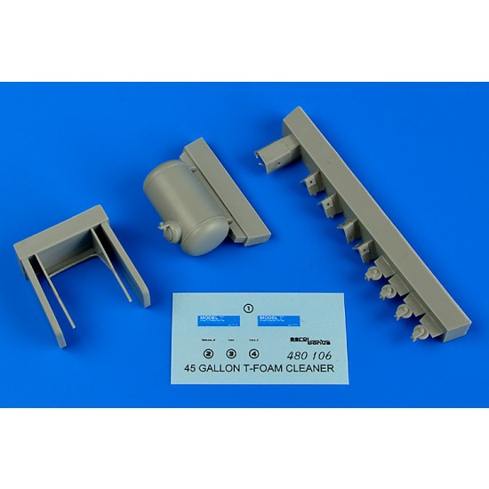1/48 Model T-Foam Cleaner (45 Gallon) (Resin+Decals)