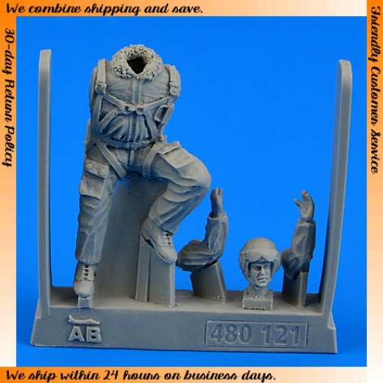 1/48 Soviet Pilot in The Cold War Period No.2 (1 figure)