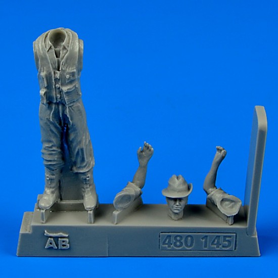 1/48 WWII Royal Australian Air Force Fighter Pilot No.1 (1 Figure)