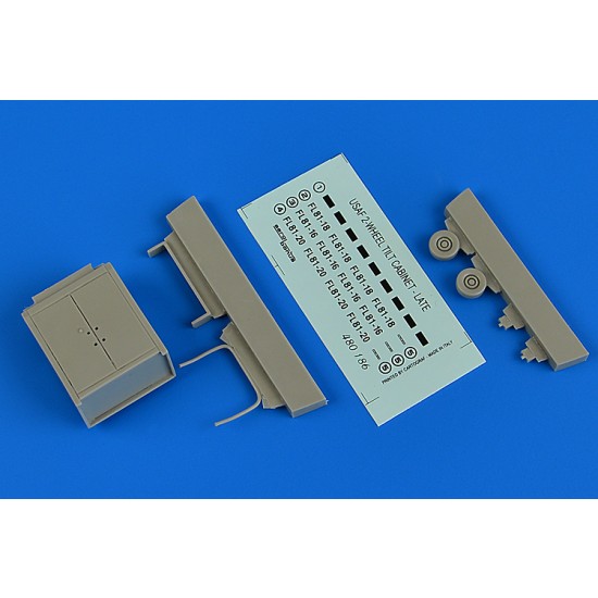 1/48 USAF 2-Wheeled Tilt Cabinet (late)