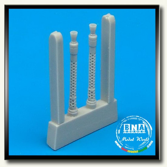 1/32 Fw 190A-8 Gun Barrels for Hasegawa kit