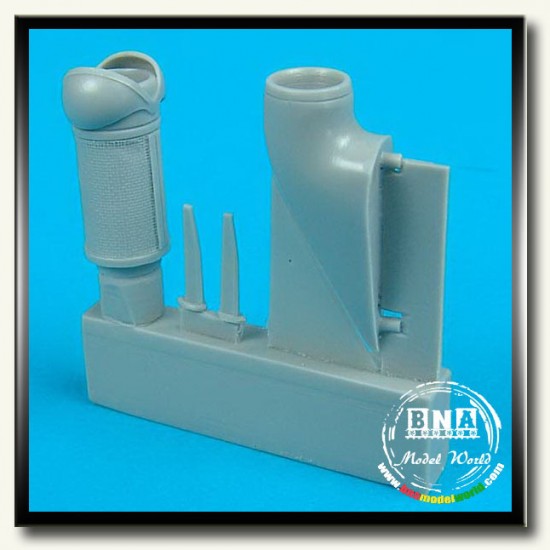 1/32 Messerschmitt Bf 109G-6 Dust Filter-Early Model for Hasegawa kit