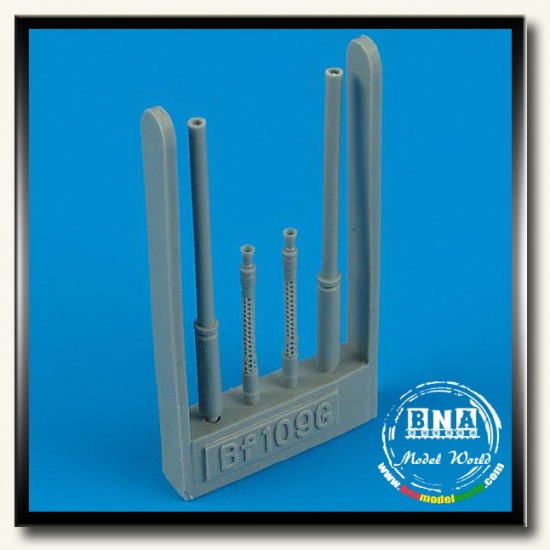 1/32 Bf 109G Gun Barrels for Hasegawa kit