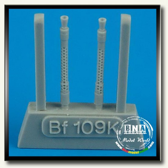 1/32 Bf 109K Gun Barrels for Hasegawa/Revell kit