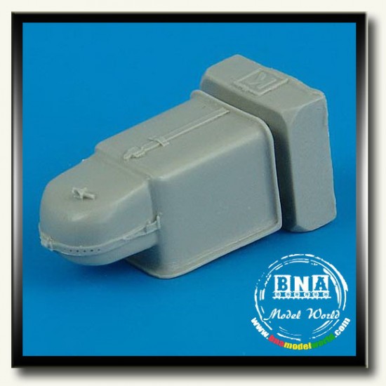 1/32 Bf 109K Gun Cover for Hasegawa/Revell kit