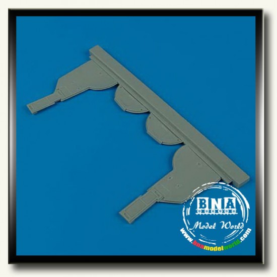 1/32 Kawasaki KI-61 Hein Undercarriage Covers for Hasegawa Kit