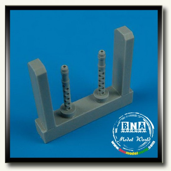 1/32 Nakajima Ki44-II Hei Gun Barrels for Hasegawa Kit