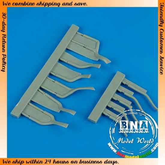 1/32 Mitsubishi A6M5 Zero Exhaust for Tamiya kit