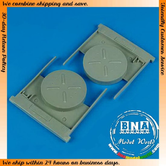 1/32 MIG-29A Fulcrum Exhaust Covers (B) for Trumpeter kit