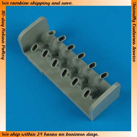 1/32 Ilyushin IL-2 Sturmovik Exhaust for Trumpeter kit