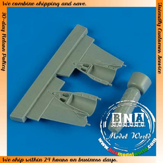 1/32 Mikoyan-Gurevich Mig-23 Flogger Brake Chute for Trumpeter kit