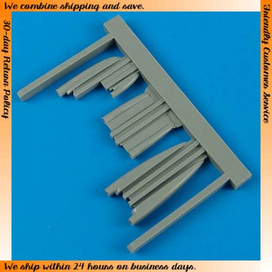 1/32 Mikoyan MiG-21MF Fishbed J Air Scoops for Trumpeter kits 