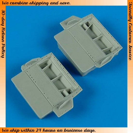 1/32 Boeing F/A-18E / F/A-18F Super Hornet ECS Vents - early for Trumpeter kits 