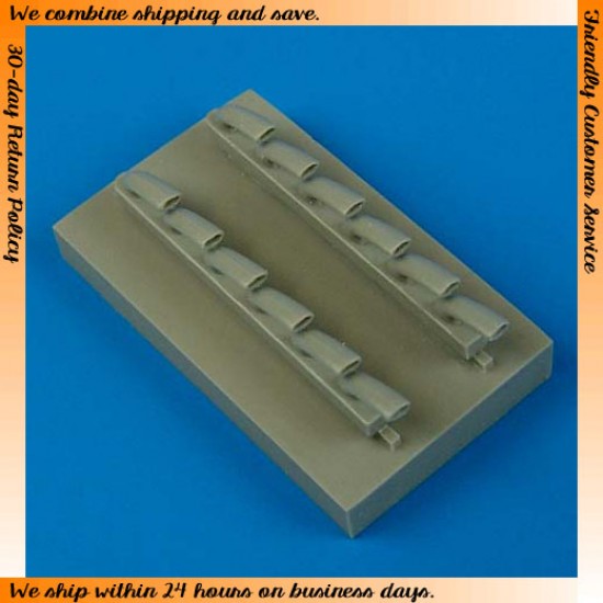 1/32 Junkers Ju 87B Stuka Exhaust for Trumpeter kits 