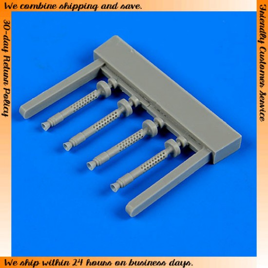 1/32 Messerschmitt Bf 109G-6 Gun Barrels for Revell kits 