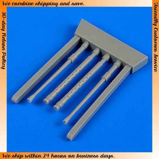 1/32 Mitsubishi A6M5 'Zero' Fighter Gun Barrels for Tamiya kits 