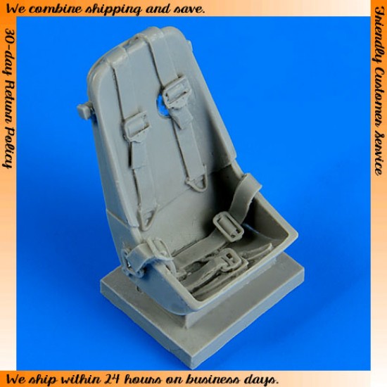 1/32 Messerschmitt Me163B Seat with Safety Belts for Meng Model kit