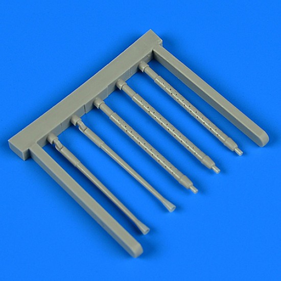 1/32 A6M5c Zero Type 52 Gun Barrels for Hasegawa kits