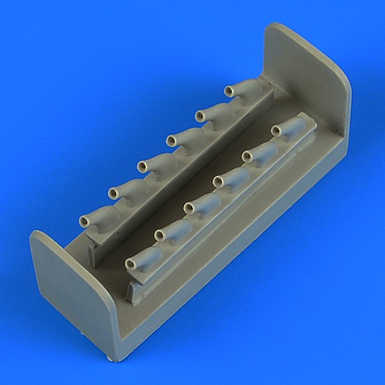 1/32 North American P-51D Mustang Exhaust for Revell kits