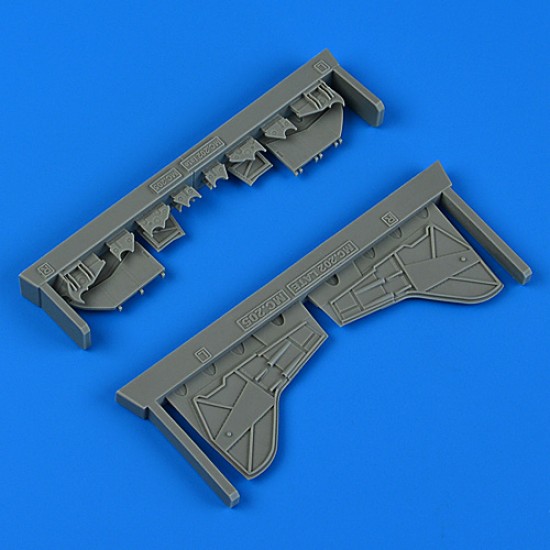 1/32 Macchi Mc.202 Late / Mc.205 Undercarriage Covers for Italeri kits