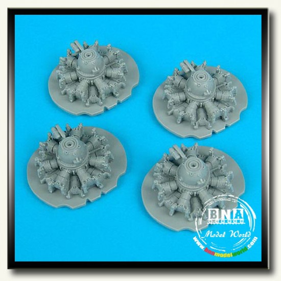 1/48 B-24 Liberator Engines for Revell/Monogram kit