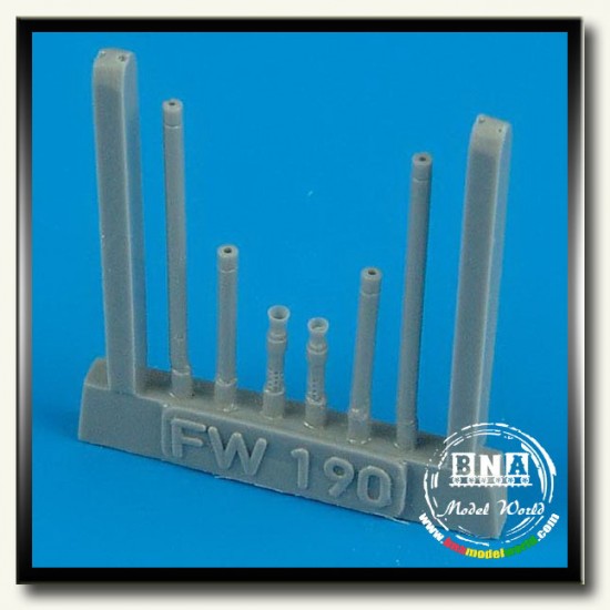 1/48 Focke-Wulf Fw 190A-8 Gun Barrels for Tamiya kit