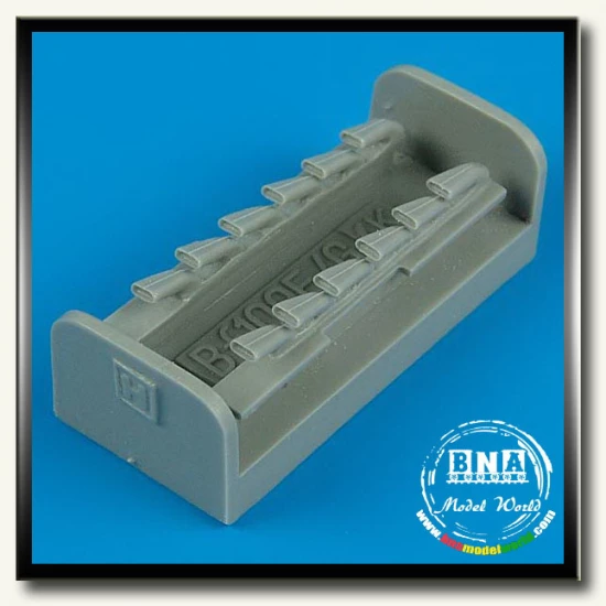 1/48 Messerschmitt Bf-109F Exhaust for Hasegawa kit