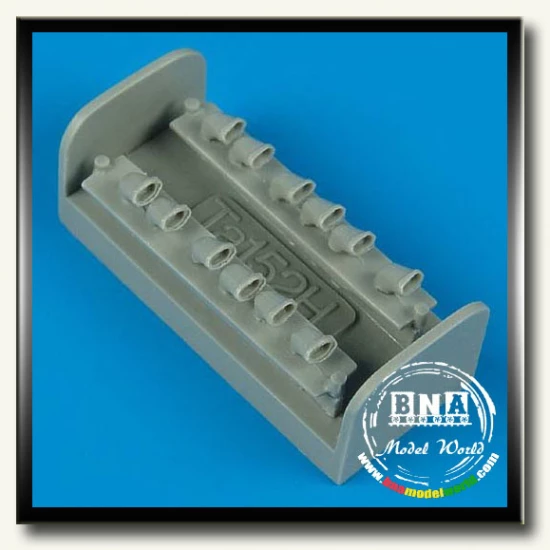 1/48 Fw Ta 152H Exhausts for Dragon/Italeri kit