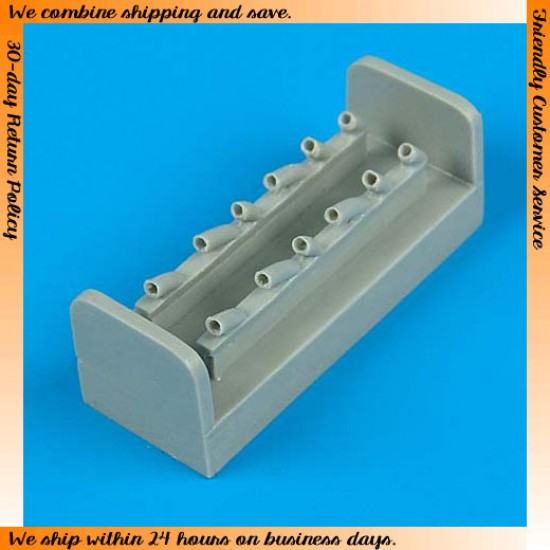 1/48 Yakovlev Yak-3 Exhaust for Eduard kit