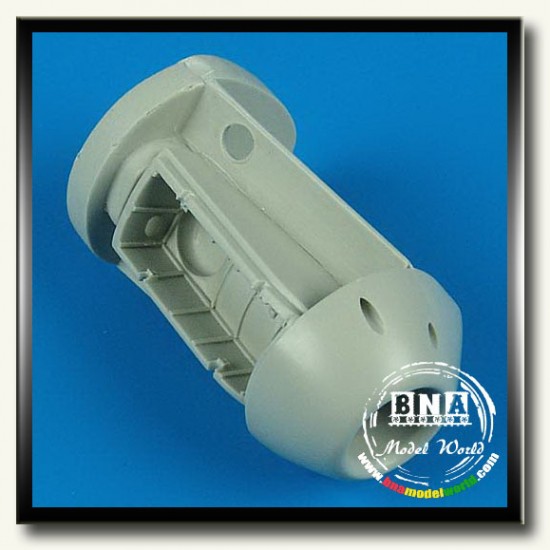 1/48 Fw Ta 183 Air Intake &Front Wheel Well for Tamiya/AMT kit