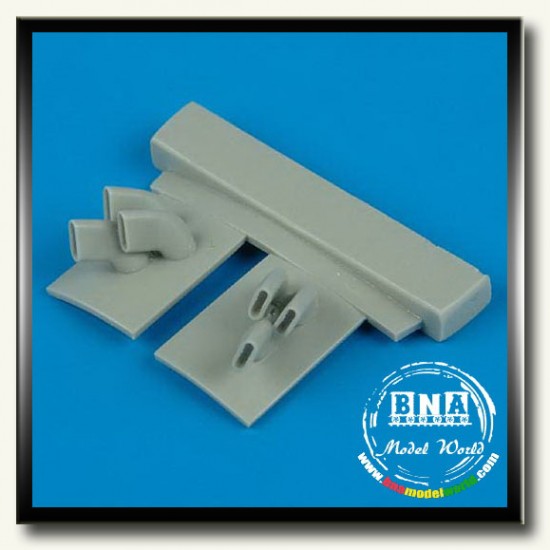 1/48 Vought F4U-2 Exhaust (Night Version) for Tamiya kit