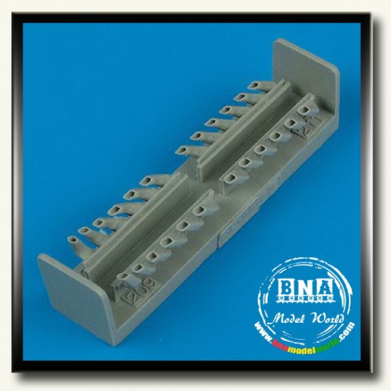1/48 Bf-110G-2 Exhaust for Revell kit