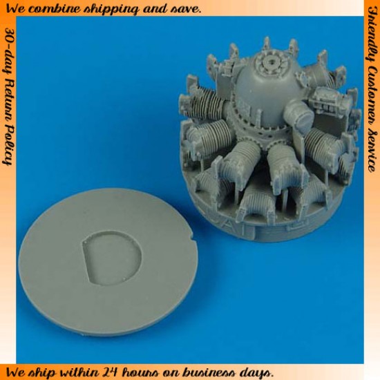 1/48 Grumman F6F-3 Hellcat Engine for Eduard kit