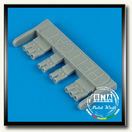 1/48 Grumman F6F-3 Hellcat Exhaust for Hasegawa kit