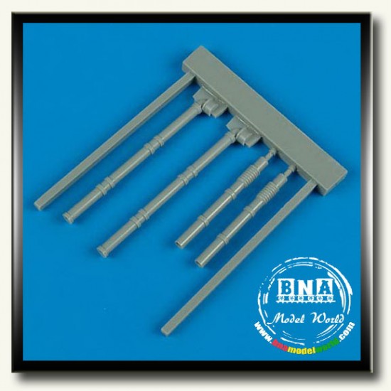 1/48 Vickers Wellington Fuel Outlet Pipe-Closed Flaps for Trumpeter kit