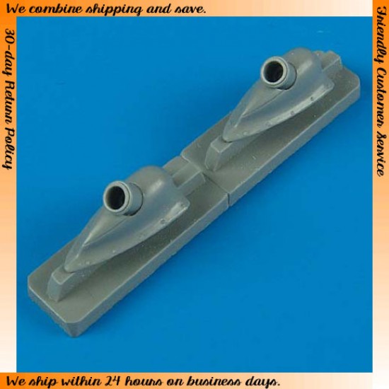 1/48 Curtiss SB2C-1 Helldiver Exhaust for Accurate Miniatures kit