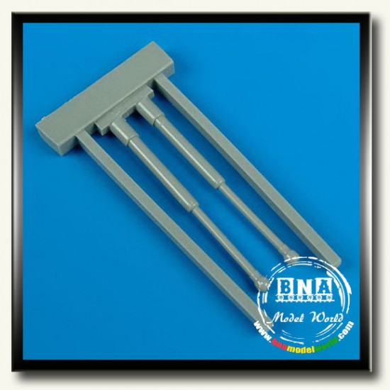1/48 Hurricane Mk.II D 40mm Cannon Barrels for Hasegawa kit