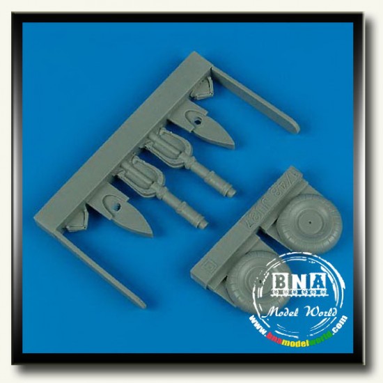 1/48 Junkers Ju 87 Stuka Uncovered Wheels for Hasegawa kit