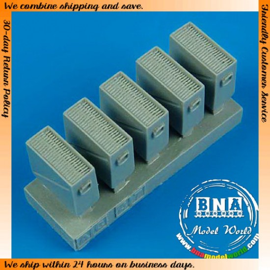 1/48 Douglas AC-47 Spooky Vietnam Gunship Ammunition/Ammo Boxes for Monogram kit
