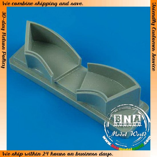 1/48 P-47 Thunderbolt Intercooler Exhaust for Tamiya kit