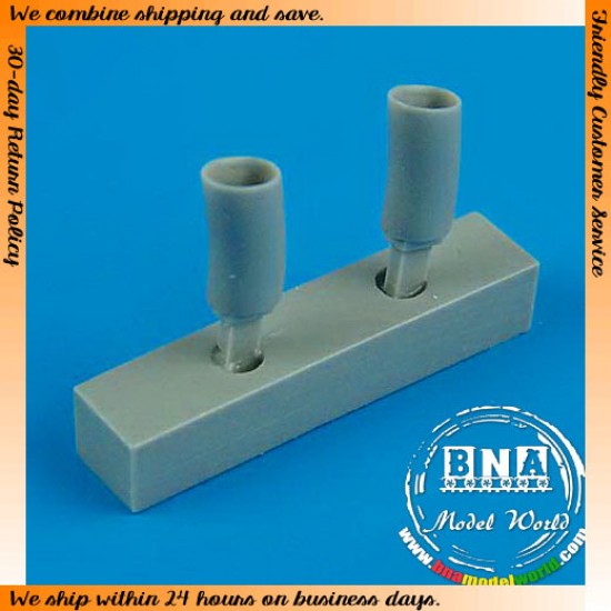1/48 F1M1 Pete Exhaust for Hasegawa kit