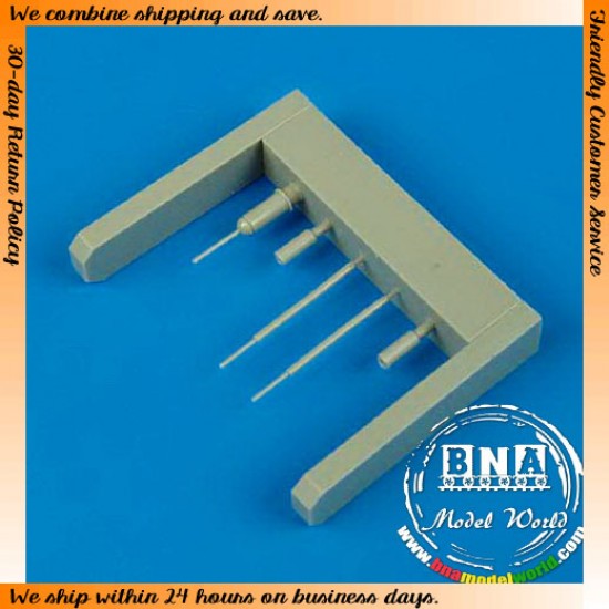 1/48 Macchi MC.200 Saetta Pitot Tubes & Antennas for Italeri kit