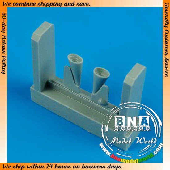 1/48 MC.200 Saetta Exhaust for Italeri kit