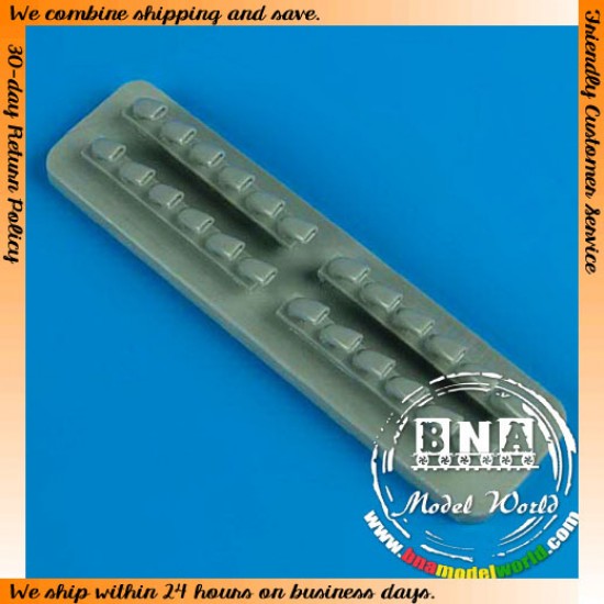 1/48 Fw Ta 154 Exhaust for Dragon/Revell kit